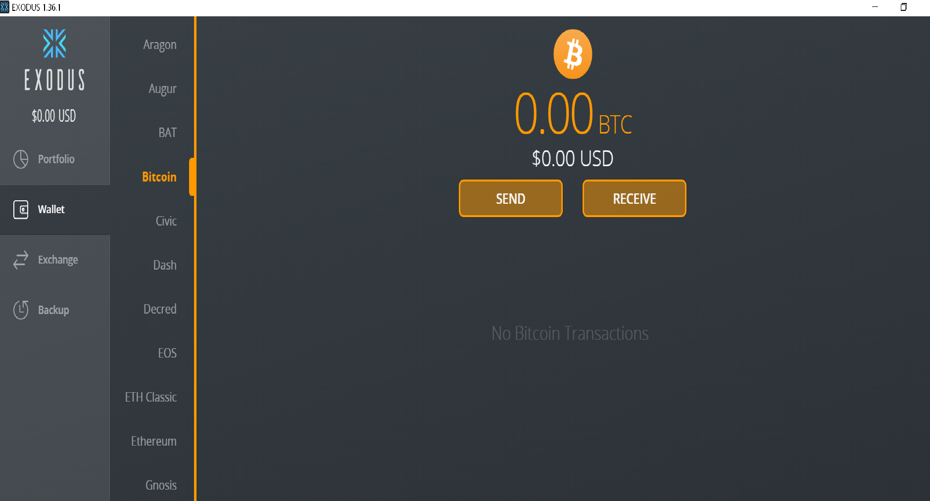 Exodus Wallet
